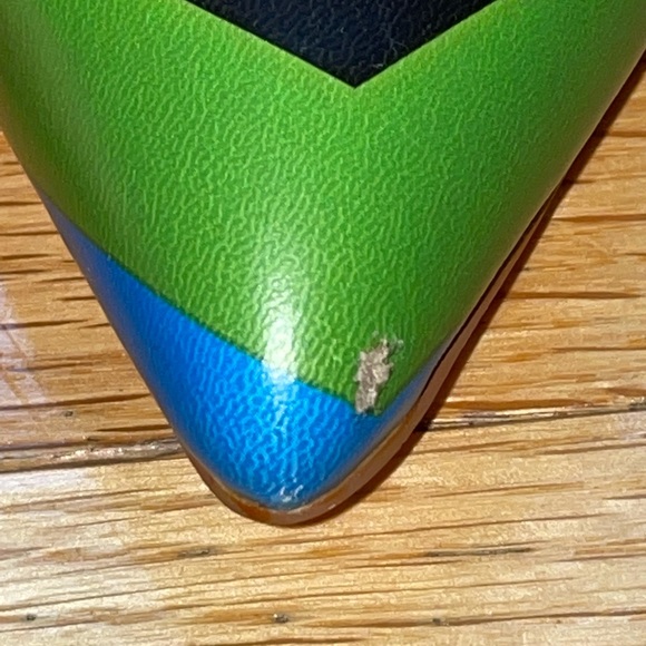 Colorful PRIDE 🌈 heels pumps 5 1/2 - Picture 13 of 14